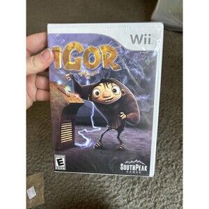 Igor The Game Nintendo Wii Brand New Factory Sealed.